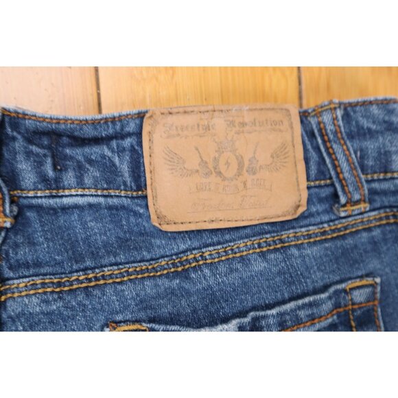 Vintage Free Love Jeans (Size 5) – Bootcut Rock Revival Style - Picture 4 of 6
